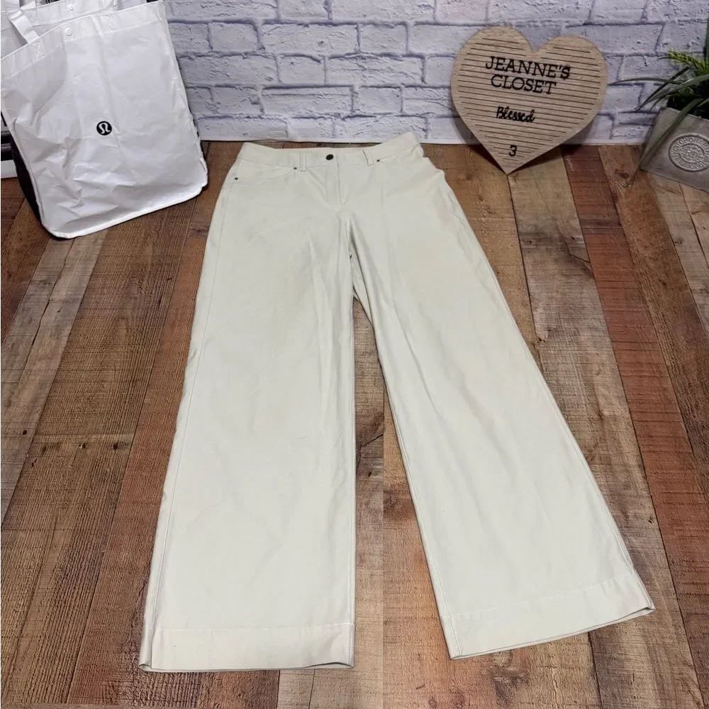 Lululemon City Sleek 5 Pocket Wide-Leg High-Rise Pant *Light Utilitech